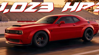 Crazy Rumors Say The 2018 Dodge Challenger SRT Demon Has Up To 1023 Horsepower<em></em>